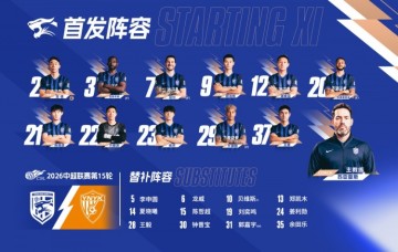 开云APP-武汉三镇今日阵容 并肩战斗  ​​​
